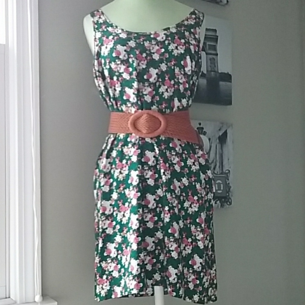 Floral spring dress